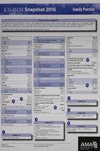 ICD-10 Snapshot 2016 Coding Cards Family Practice