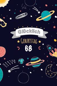 Glücklich Geburtstag 68, Alles gute zum 68 jährigen jubiläum