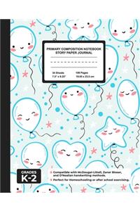 Primary Composition Notebook Story Paper Journal