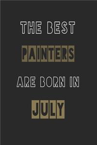 The Best painters are born in July journal