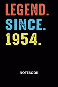 Legend Since 1954 Notebook