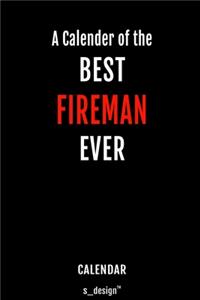 Calendar for Firemen / Fireman