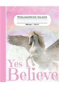 Primary composition book story journal