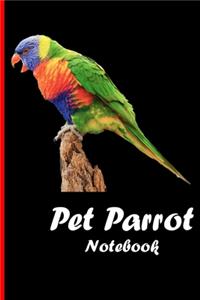 Pet Parrot Notebook
