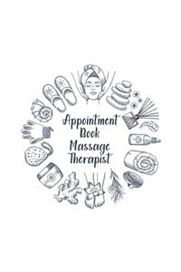 Appointment Book Massage Therapist