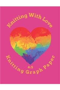 Knitting With Love Knitting Graph Paper 4