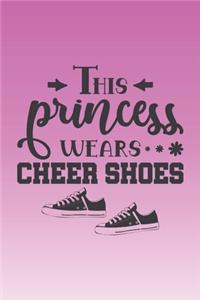 This princess wears cheer shoes