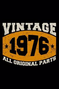 Vintage 1976 All Original Parts