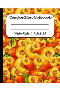 Wide Ruled Composition Notebook