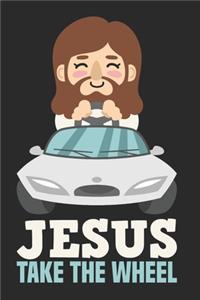 Notizbuch Punkteraster Jesus Take The Wheel