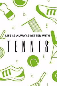 Tennis Theme Weekly Planner and 2020 Diary