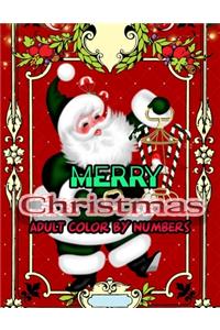 Merry Christmas Adult Color By Numbers