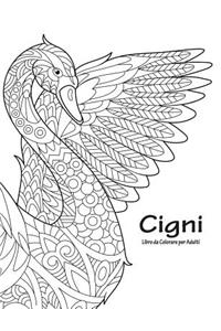 Cigni Libro da Colorare per Adulti 1