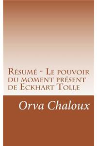 Résumé - Le pouvoir du moment présent de Eckhart Tolle