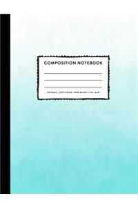 Composition Notebook Wide Ruled
