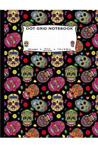 Dot Grid Notebook 100 Pages 0.2 in. Dot Grid 7.44 x 9.69 in.