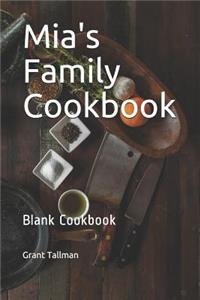 Mia's Family Cookbook