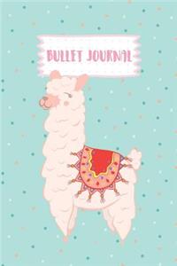 Bullet Journal: 150 Dotted Page 6x9 Llama Notepad Great Gift Idea for Children and Adults