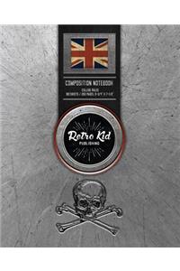 Retro Kid(r) - Composition Notebook, College Ruled