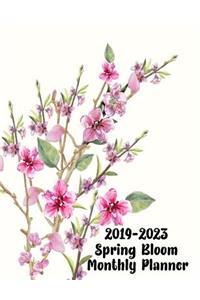 2019 - 2023 Spring Bloom Monthly Planner