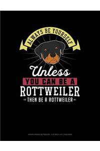 Always Be Yourself Unless You Can Be a Rottweiler Then Be a Rottweiler