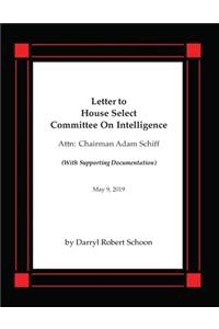 Letter to House Select Committee on Intelligence