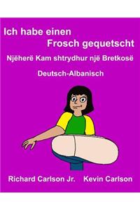 Ich habe einen Frosch gequetscht