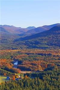 Fall Journal Autumn Scene Mountains Valley