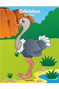 Ostriches Coloring Book 1