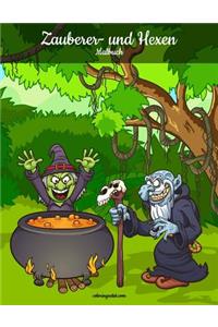 Zauberer- und Hexenmalbuch 1