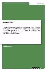 Vergewaltigung in Heinrich von Kleists 