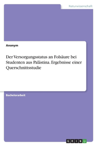 Versorgungsstatus an Folsäure bei Studenten aus Palästina. Ergebnisse einer Querschnittsstudie