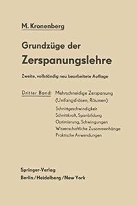 Grundzuge der Zerspanungslehre