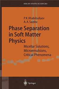 Phase Separation in Soft Matter Physics