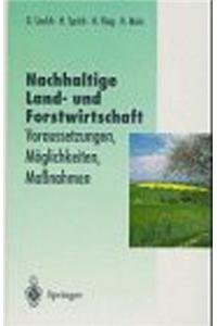 NACHHALTIGE LAND UND FORSTWITSCHAFT