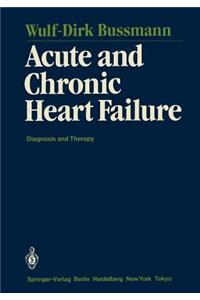 Acute and Chronic Heart Failure