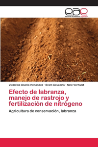 Efecto de labranza, manejo de rastrojo y fertilización de nitrógeno