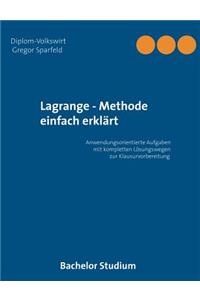 Lagrange - Methode einfach erklärt