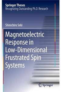 Magnetoelectric Response in Low-Dimensional Frustrated Spin Systems