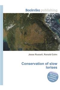 Conservation of Slow Lorises