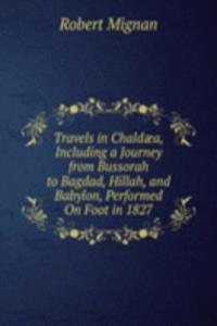 Travels in Chaldaea, Including a Journey from Bussorah to Bagdad, Hillah, and Babylon, Performed On Foot in 1827