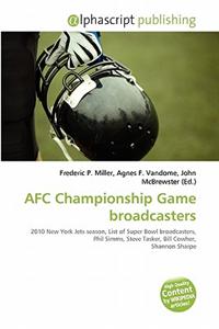 Afc Championship Game Broadcasters