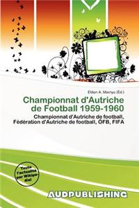 Championnat D'Autriche de Football 1959-1960