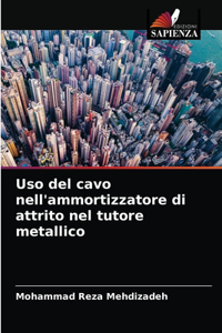 Uso del cavo nell'ammortizzatore di attrito nel tutore metallico