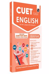 PW CUET (UG) English Chapterwise & Topicwise Question Bank (2023- 2024) with Complete NCERT Crux, CUET PYQs 2023 Past Year Questions and Mock Test