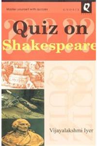 Quiz On Shakespeare