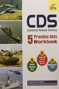 CDS Combined Defence Services 5 Practice Sets Workbook