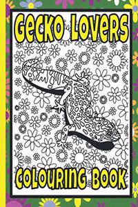 Gecko Lovers Colouring Book
