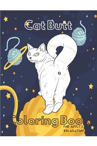 Cat Butt Coloring Book