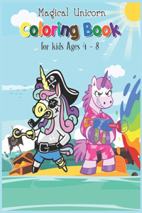 Magical Unicorn Coloring Book